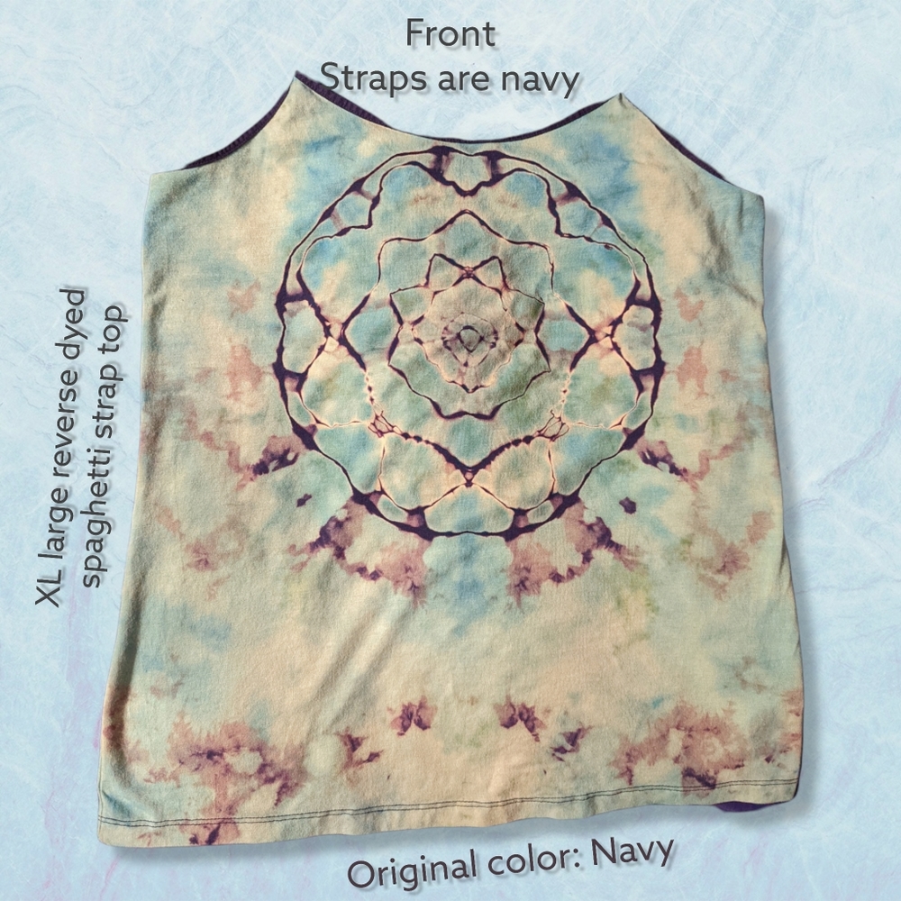 New Reverse Dyed Spaghetti Strap Tee